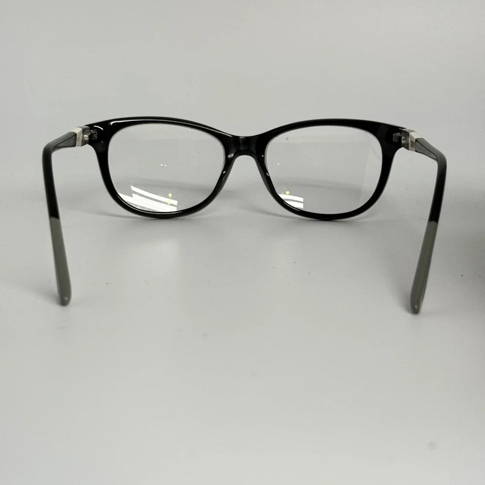 Cosmopolitan Eyeglasses Black Cat Eye Frames 51-16-140 Tri-Color Temples